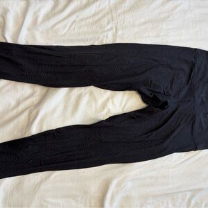 Lululemon Black Patterned Leggings